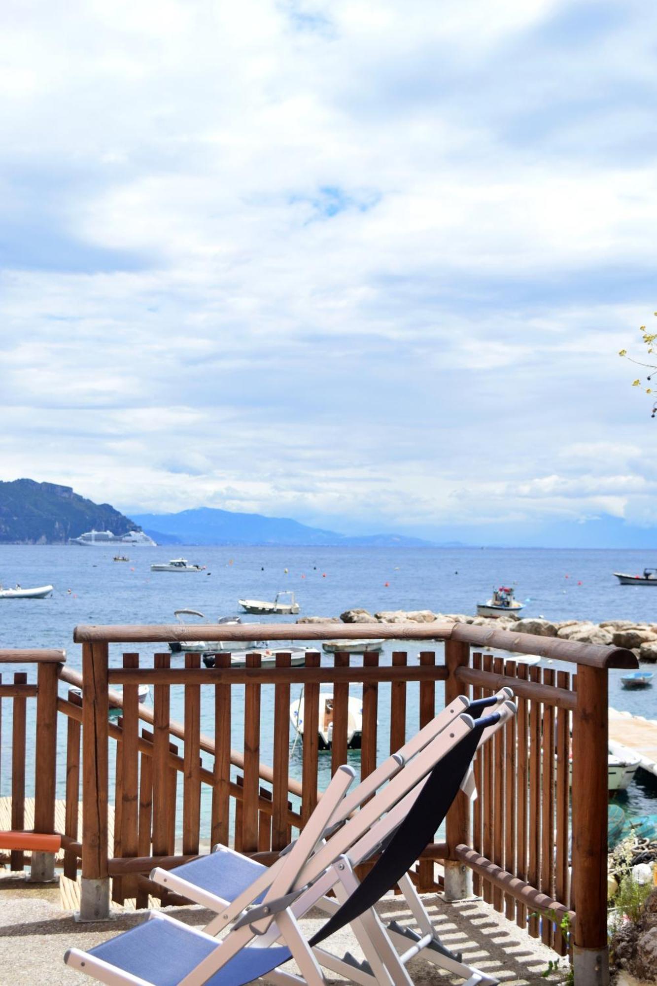 Casa Della Marina - Beach, Seaview, Wifi Conca dei Marini Bagian luar foto